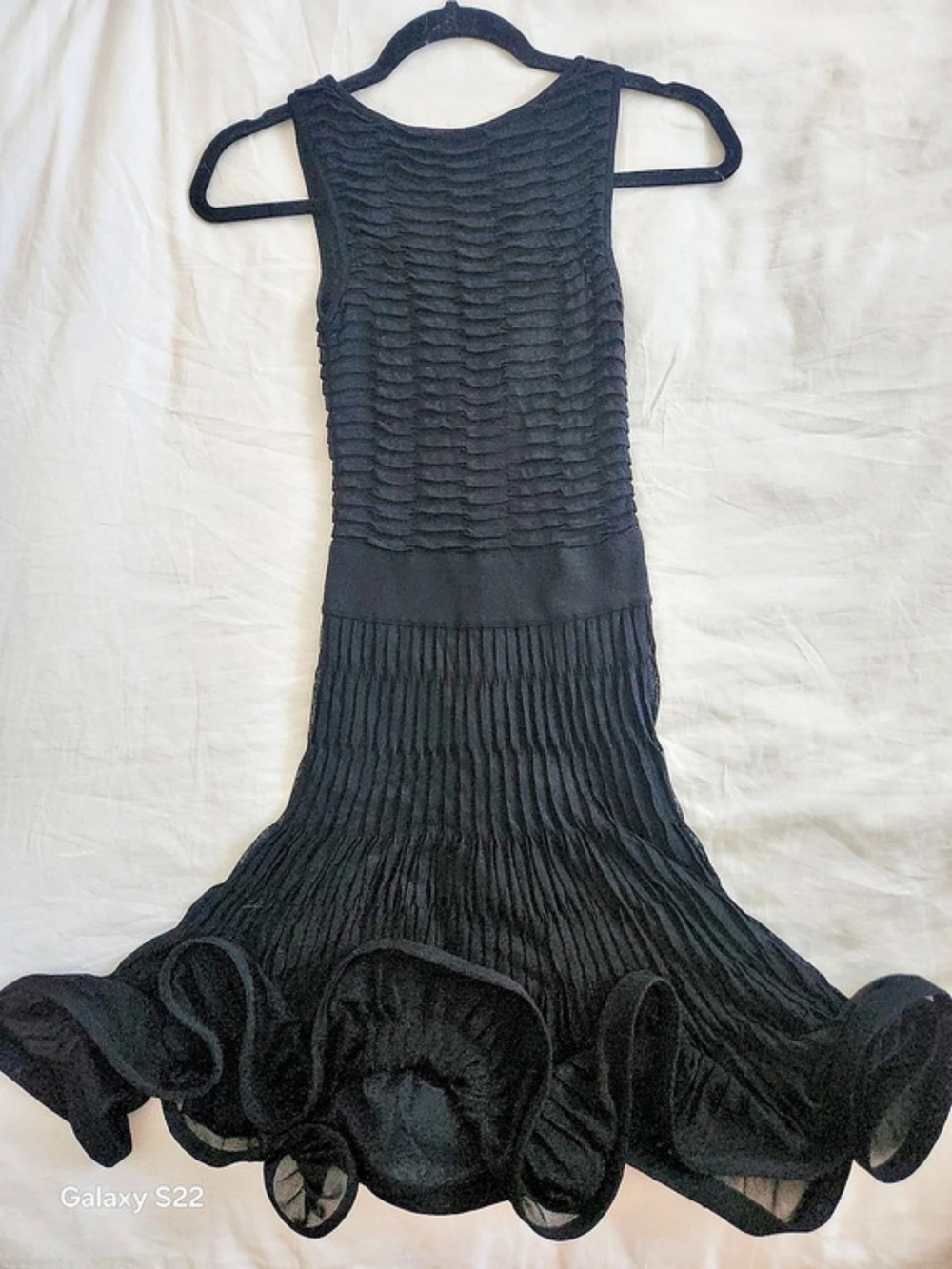 Anayi Black Mini Dress Like New